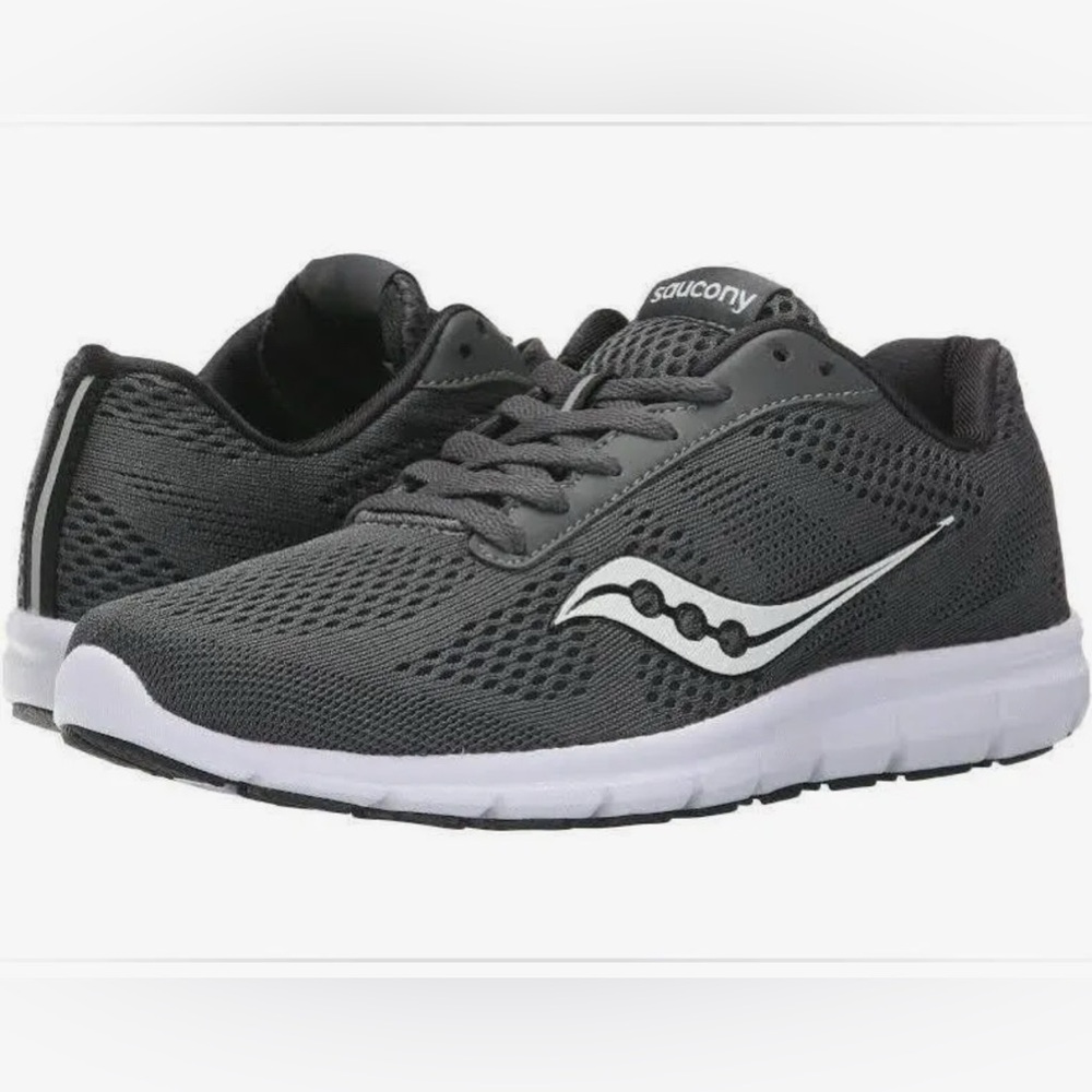 Saucony Women’s Grid Ideal Running Shoe | Black White | Size 10 | Lightweight